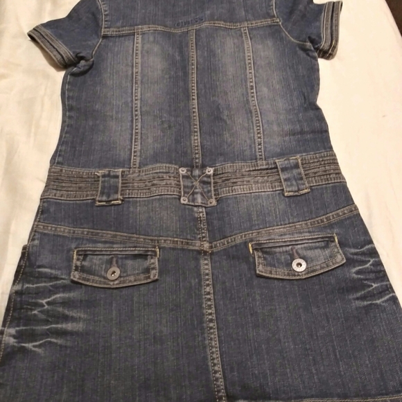 Calvin Klein Denim Mini-Dress XS - Picture 6 of 7